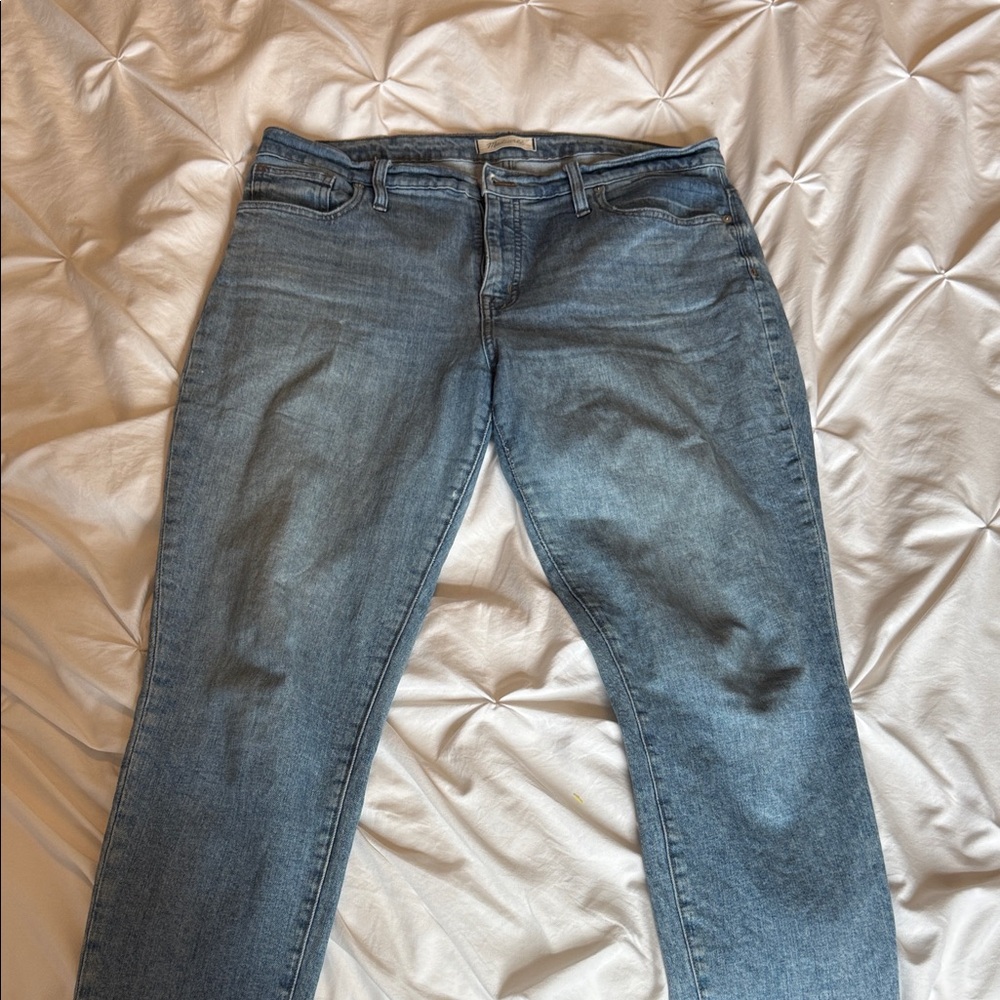 Madewell 9” skinny high rise